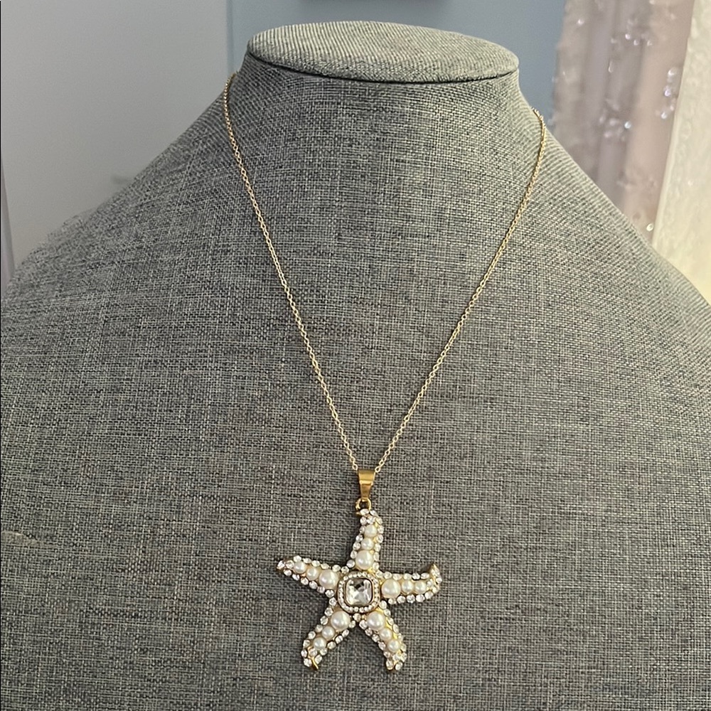 Amrita Singh Gold Starfish Pendant Necklace